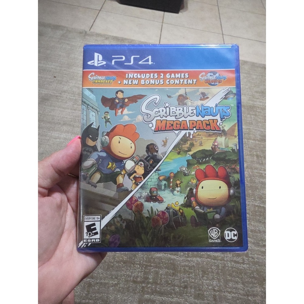 Scribblenauts Mega Pack - Sony PlayStation 4 (PS4 SEALED)
